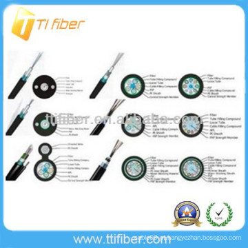 GYTA GYTA53 GYTS GYFTY GYTY53 Cabos blindados de fibra óptica ao ar livre